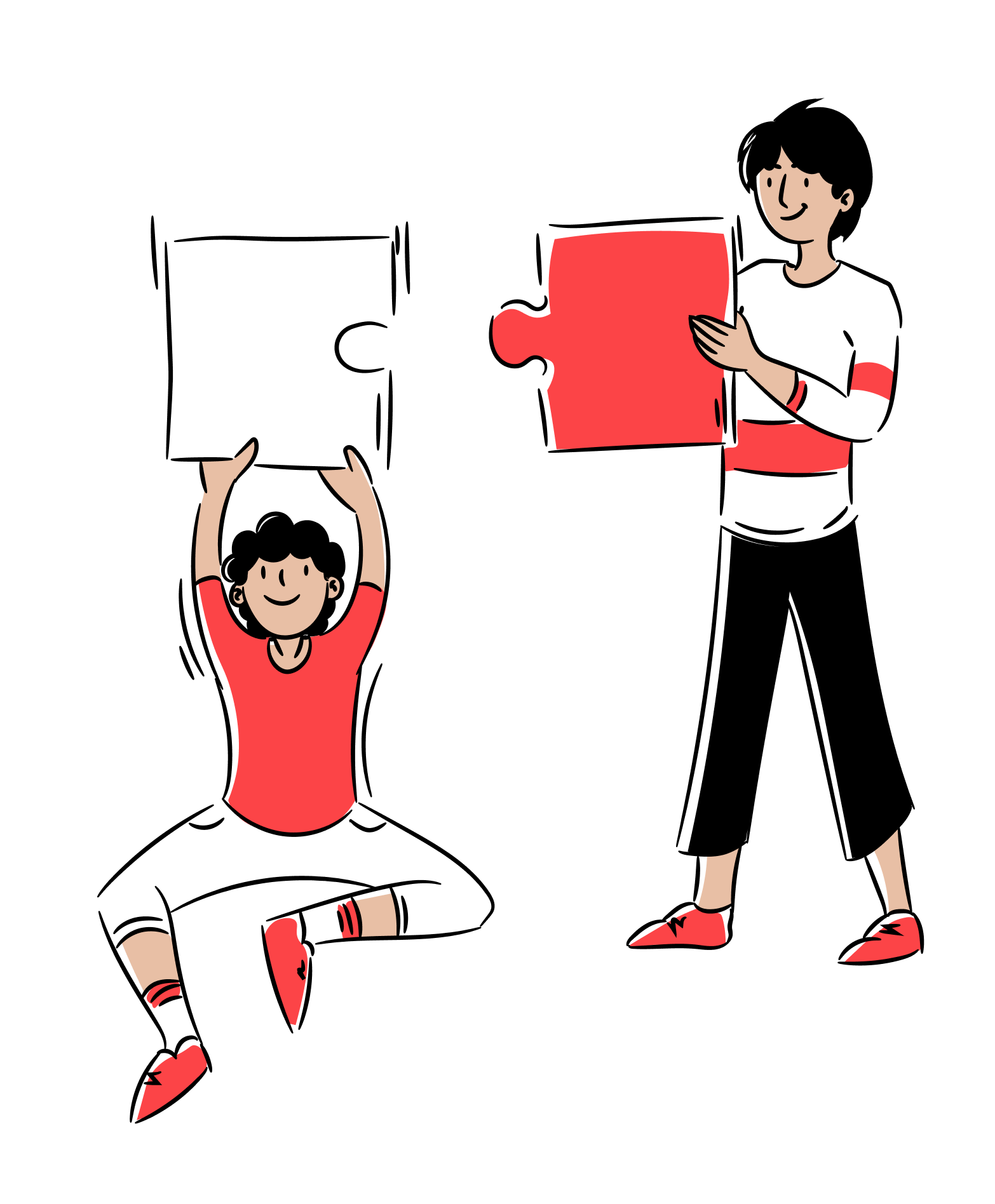 Thank you illustration